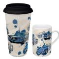 Konitz 'Legends on Wheels' Coffee Mugs (Set of 2)