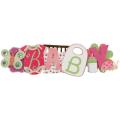 Karen Foster Baby Girl Stacked Statement Sticker