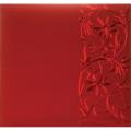 Grant Studios Red Embroidered Postbound Album