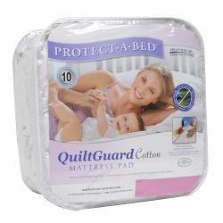 Protect-A-Bed QuiltGuard Cotton Twin XL-size Mattress Pad