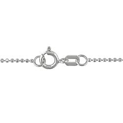 14k White Gold Green and White Freshwater Pearl Necklace (8-9 mm)