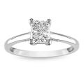 Miadora 18k Gold 1 1/10ct TDW Certified Diamond Solitaire Engagement Ring (F-G, SI1)