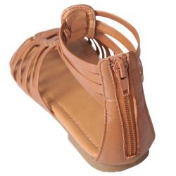 Journee Collection Girl's 'Crosby-2s' Gladiator Sandals