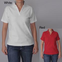 ADI Ultra Women's Double Pique Short-sleeve Polo Shirt