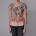 Piano Junior's Embellished Collar Crinkle Blouse