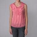 Piano Brand Junior's Polka-dot Sleeveless Blouse