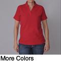 ADI Ultra Women's Double Pique Short-sleeve Polo Shirt