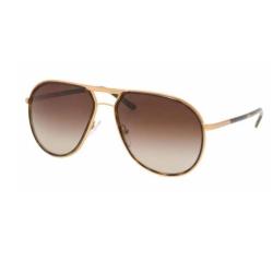 Prada PR56MS 7OE6S1 Gold Aviator Sunglasses 