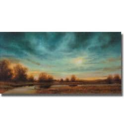 Gregory Williams 'Evening Approaches' Canvas Art