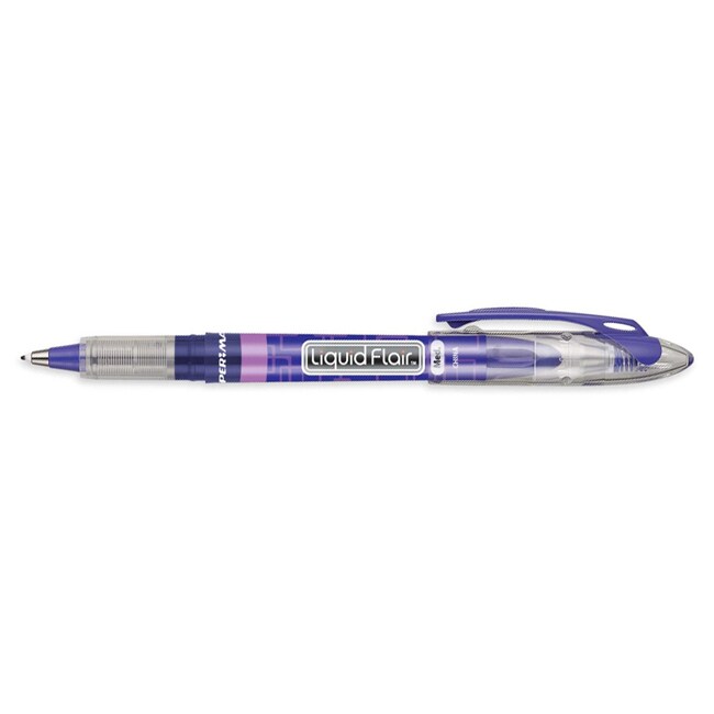 Papermate Purple Medium Liquid Flair Porous Point Stick Pens 13645662
