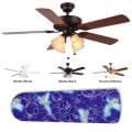 New Image Concepts 4-Lamp 'Purple Tinkerbell' Ceiling Fan