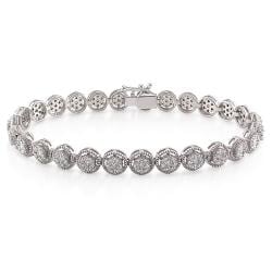 18k White Gold 2 3/4ct TDW Diamond Tennis Bracelet (G-H, SI1-SI2)