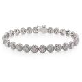 18k White Gold 2 3/4ct TDW Diamond Tennis Bracelet (G-H, SI1-SI2)