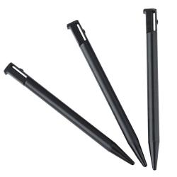 Black Plastic Stylus for Nintendo 3DS (Pack of 3)