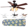 New Image Concepts 4-lamp Daisy Blades Ceiling Fan