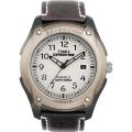 Timex Men's T46971 Expedition Aluminum Trail Series Leather Strap Watch