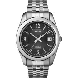 Timex Men's T2N317 Elevated Classics Dress Stainless Steel Expansion Watch