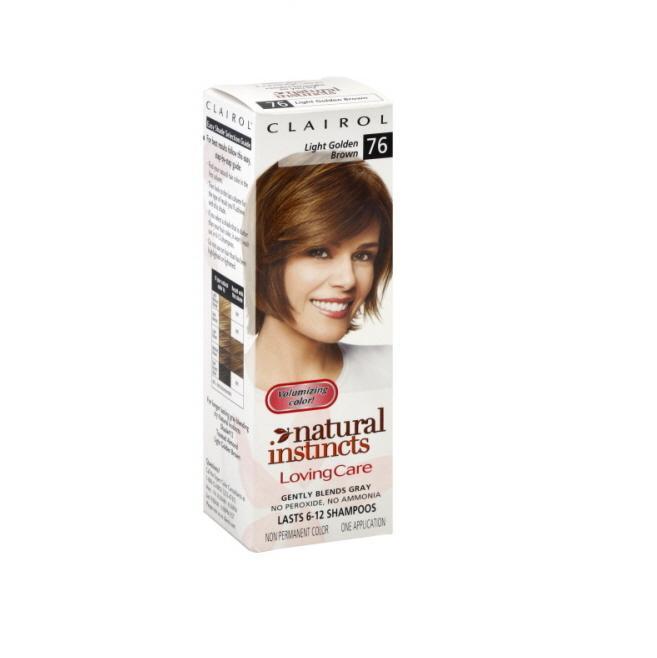 Clairol Loving Care 76 Light Golden Brown Hair Color Pack Of 4