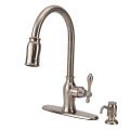 Fontaine Catherine Brushed Nickel Pull-Down Kitchen Faucet