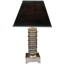 Midday Gleam Brass Bangle1-light Table Lamp