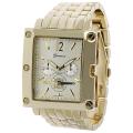 Geneva Platinum Men's Chronograph-style Link Watch
