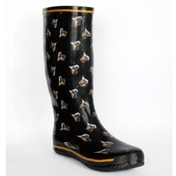 Purdue Boilermaker Women's Scattered Logo Rain Boots