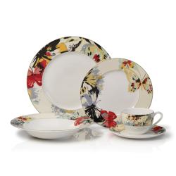 Mikasa Modern Butterfly 5-piece Dinnerware Set