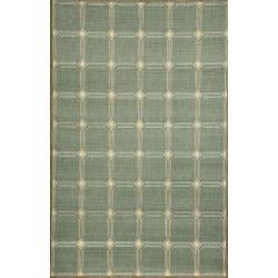 Cobblestone Aqua Rug (4'11 x 7'6)