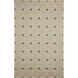 Cobblestone Ivory Rug (4'11 x 7'6)