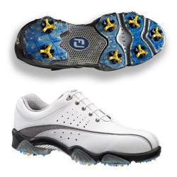 FootJoy Men's SYNR-G White/ Charcoal Golf Shoes
