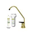 Westbrass Polished Brass 9-inch Touch-flo Cold Water Dispenser with ...
