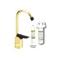 Westbrass Polished Brass Touch-flo Cold Water Dispenser with Under-counter ...