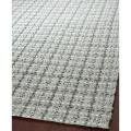 Handmade South Hampton Basketweave Silver Rug (5' x 8')
