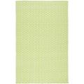 Handmade Thom Filicia Ackerman Key Lime Green Indoor/ Outdoor Rug (3' x 5')