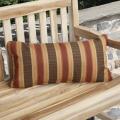 Charisma Outdoor Autumn Stripe Pillow Made with Sunbrella