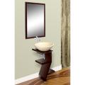 DreamLine Vanity, Stone Sink, and Mirror