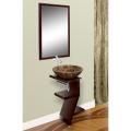DreamLine Vanity with Stone Sink and Mirror