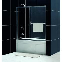 DreamLine Infinity Plus 58x60-inch Clear Glass Bathtub Door