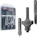 Bosch Rotozip 4-in-3 Router Bit Starter Pack