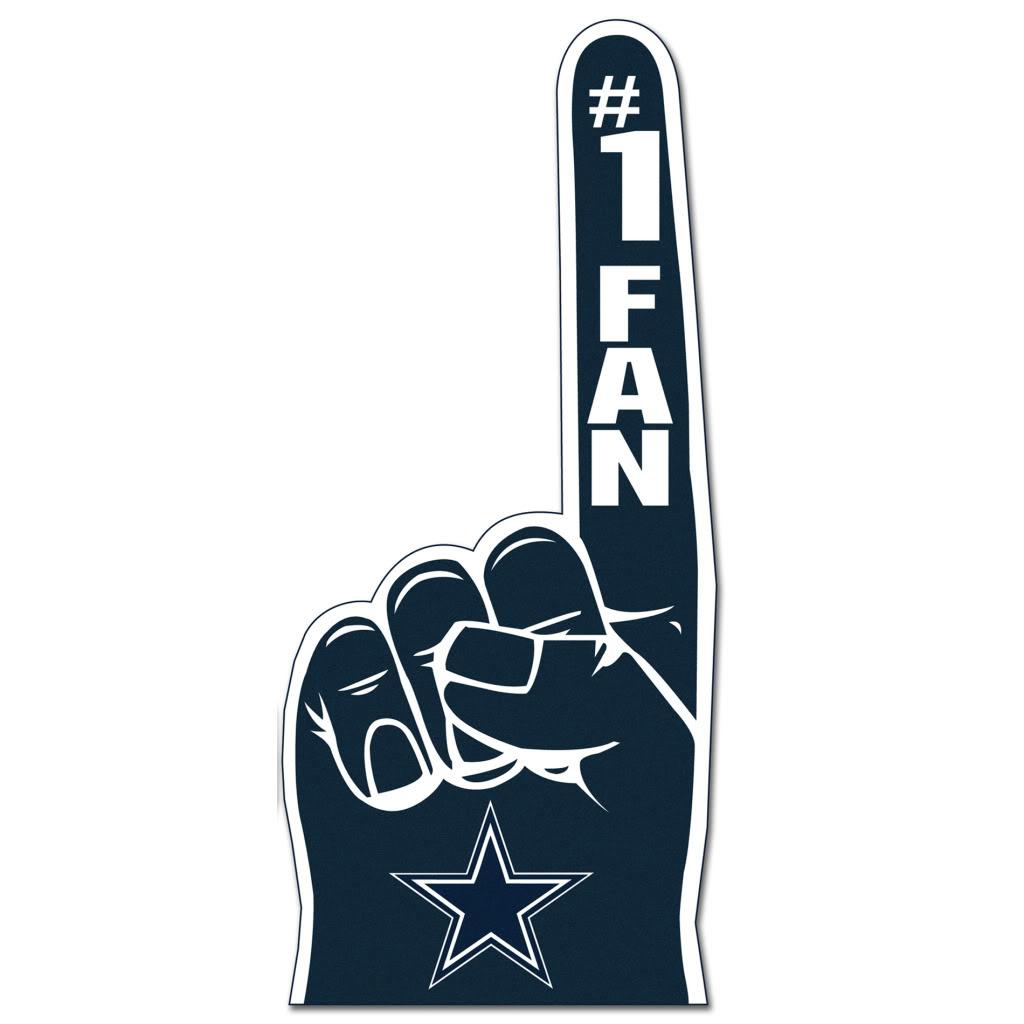 Dallas Cowboys #1 Fan Foam Finger