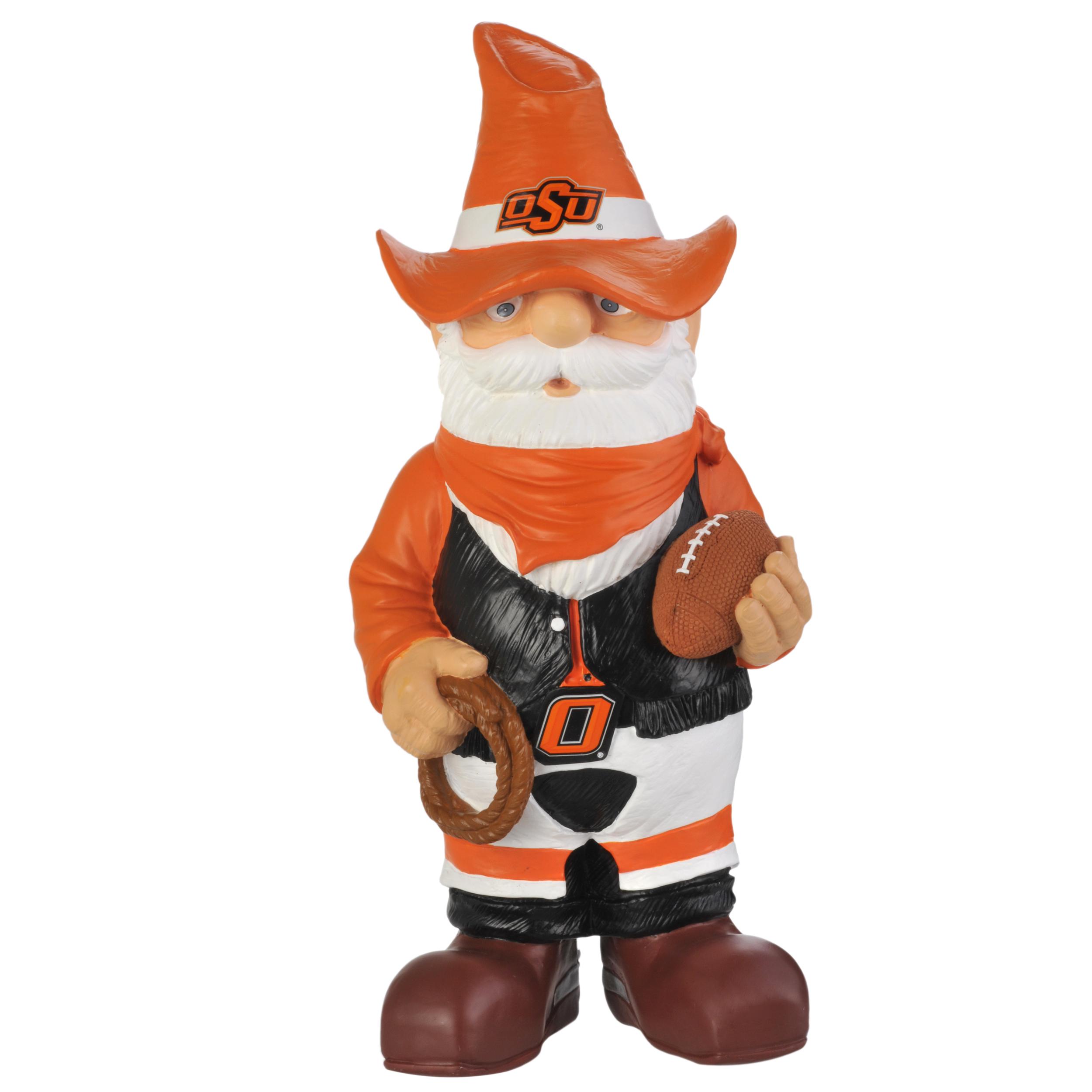 Oklahoma State Cowboys 11 inch Thematic Garden Gnome