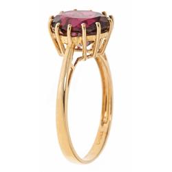 Dyach 14k Yellow Gold Rhodolite Fashion Ring