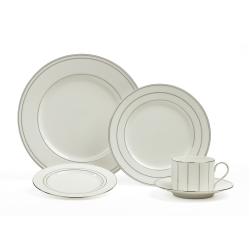 Mikasa Chelsea Platinum 5-piece Dinnerware Set
