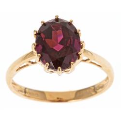 Dyach 14k Yellow Gold Rhodolite Fashion Ring