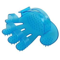 Blue Pet Massaging Palm-brush