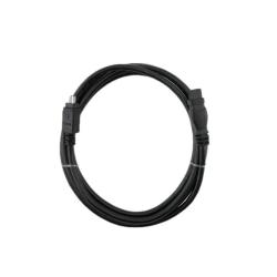 6-foot Black IEEE 1394b FireWire 800 9 Pin-4 Pin M/ M Cable