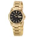Seiko Men's 'Bracelet' Yellow Goldplated Stainless Steel Quartz Watch