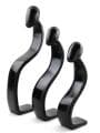 Soapstone Black 14-inch Samburu Abstract Statue (Kenya)