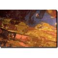 Convenient hint on Art abstract Oil Abstract 'Autumn Night' Giclee Canvas Art