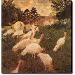 Claude Monet 'Birds' Giclee Canvas Art